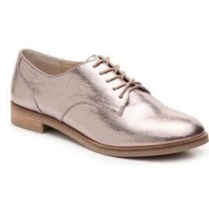 Steve Madden Metallic Lace-Up Loafers